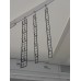 Scalette verticali espositive in filo metallico - STYLE